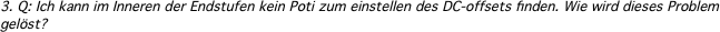 3. Q: Ich kann im