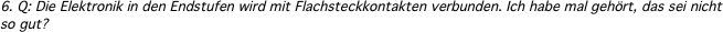 6. Q: Die Elektronik in